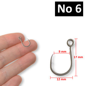 Single Hook Inline Mata Kail Minnow Stickbait Popper