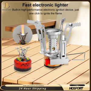 【HOSPORT】 3000W Foldable Cooking Stove Tourist Camping Burners for Outdoor Cooking Picnic