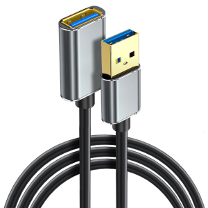 Universal USB3.0 Extension Cord 5Gbps High Performances Data Cable Metal Housing Design Connecting to Mouse Keyboards