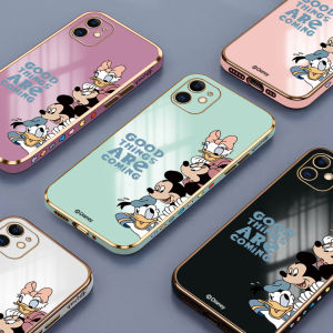Phone Case Honor 70 5G honor70 5G Casing For Girls Free Lanyard + Cute Cartoon Characters Square Edge Pattern Casing Plated Phone Shell Luxury Plating Soft Phone Case