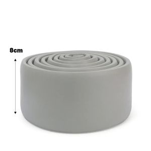 2เมตร/ม้วนขอบ3D ตกแต่งขอบบัวแบบมีกาวในตัวสติกเกอร์ติดผนังกันน้ำตกแต่งปองกันโดยทำให้หนาขึ้นไม่ชนกัน