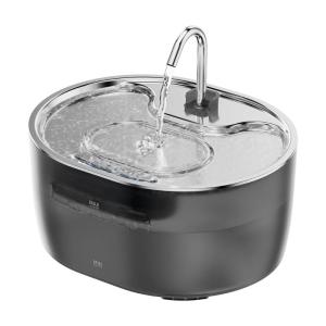 SelfCleaning Cats Water Bowl With Stainless Steel Spouts Automatic Water Flows System For Multiple Pet Watering Supply