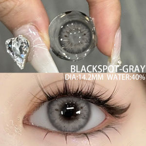 (COD)LensFine BLACKSPOT🎉ส่งไวจากไทย🎉เลนส์สีม่านตาดำ 🔥 คอนแทคเลนส์สวยมาก ใส่ง่าย ไม่เจ็บตา เลนส์ DIA: 14.2 mm ใช้ได้ 1 ปีจัดส่งฟรีทั้งร้าน