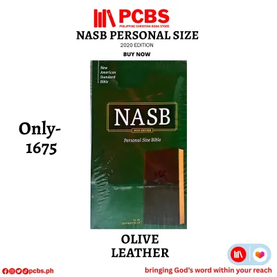 NASB PERSONAL SIZE BIBLE 2020 ED