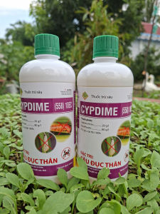 [VTNN TIEN KHOA] Thuốc trừ sâu Cypdime 10EC chai 450ml trừ sâu đục thân sâu khoang sâu cuốn lá bọ xít trên lúa cây ăn trái rau màu