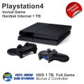 playstation4 ps4 hen  jailbreak cfw firmware Terbaru 2024  hardisk 1 tb. 