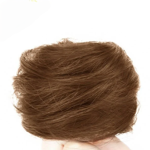 Bun-Style Wig Hair Tie Natural Looking Hair Band Quick Styling Beauty Tool