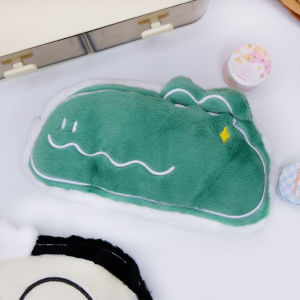 hello - กระเป๋าดินสอ ผ้าขนนุ่ม รูปทรงหน้าสัตว์ ฝ่าปิดแบบซิปอย่างดี