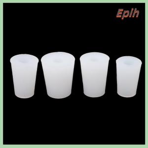 [Epih] จุกปิดขวดไวน์สำหรับใช้ในบ้านปลั๊กซิลิโคนทรงกรวยมีรูเดียวสำหรับวาล์วระบายฟองอากาศ