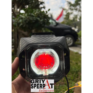Lampu depan KLX Dtracker biled billed set batok