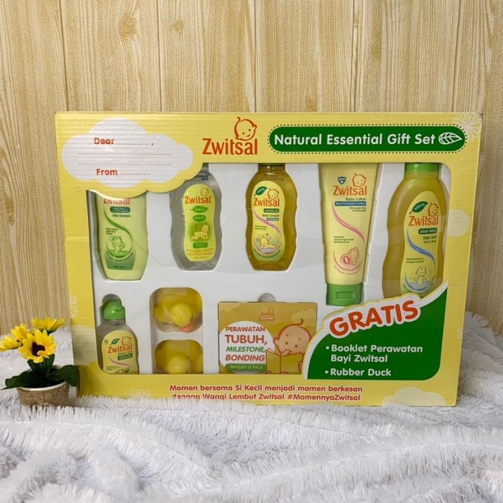 Zwitsal Natural Essential Gift Set/Zwitsal Baby Natural Set Spa