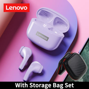 Original Lenovo LP40 Pro TWS Earphones Wireless Bluetooth 5.1 Sport Noise Reduction Headphones Touch Control 250mAH 2022 New ThinkPlus Earbuds For All SmartPhones