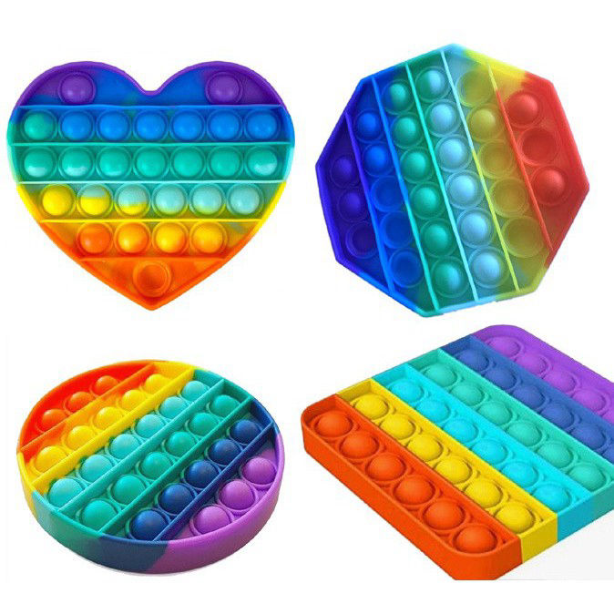 COD POP IT MURAH RAINBOW fidget push Pop Its Fidget Toy Push