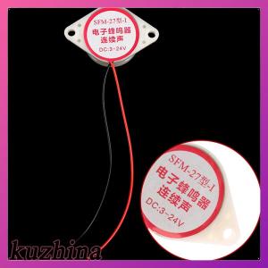 [kuzhina] [HCX Store] 🌟🌟 [Kliniki] 95DB High-decibel 3-24V 12V Electronic Buzzer Beep Alarm for Arduino SFM-27