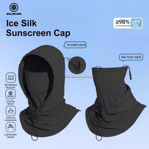 【PH Delivery】 SOLOEVER UPF50+ Sun Protection Cycling Mask Ice silk quick-drying and breathable material for mountaineering fishing and outdoor sports with windproof design and adjustable structure
