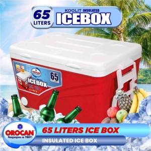65-LITERS FOOD CONTAINER OROCAN BRAND COOLER BOX / ICE BOX CHEST INSULATED COOLER ICEBOX