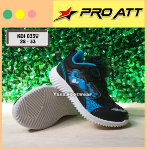 Yasa Footwear - Sepatu Anak PRO ATT KDI 035V 28-33 /Sepatu Anak /Sepatu Sekolah /Sneakers /Sepatu Karakter /Sepatu Warna/Sepatu Perekat /Sepatu Murah