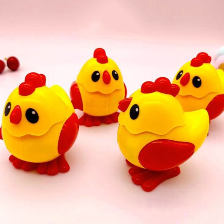 NHSFUZXX Chicken Girls Wind-Up Spring Chicken Toy Simulation Plastics ...