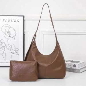 ABC BAG #72 TRENDIES BAG RETRO PLAIN DESIGN PU LEATHER MATERIAL CROSSBODY SLING SHOULDERBAG FOR WOMEN