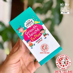Viên Uống Hỗ Trợ Tăng Chiều Cao Growth Height Ex Plus Nhật Bản Chính Hãng