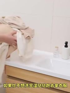 [OKLIFE. SG]Transparent Large Waterproof Foldable Bathroom Storage Bag Moisture Proof Hanging Organizer