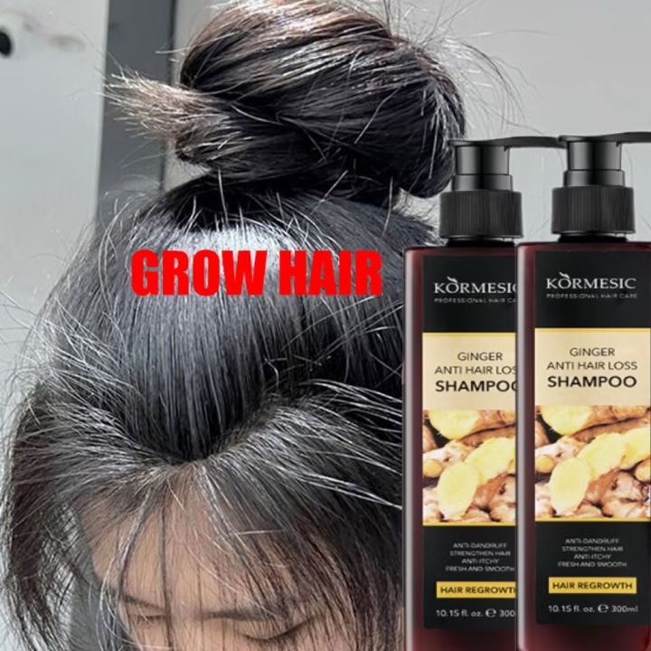 100% Original Ginger Hair Shampoo Prevent Hair Loss Fast Growth Shampoo ...