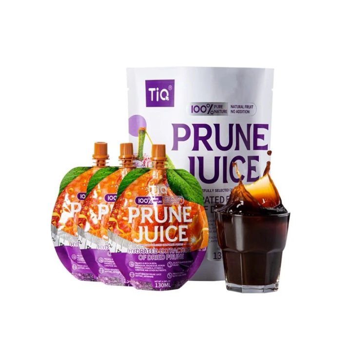 ｛Ready Stock｝TIQ Prune Juice 100 Natural 西梅汁 130ml x 3pack Exp Date 1