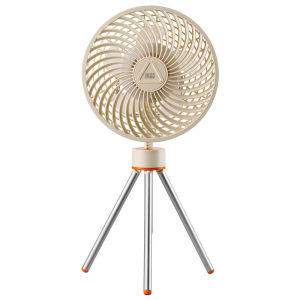 Outdoor Camping Fan 12000mAh Portable Multifunctional Fan Light USB Rechargeable Tripod Table Fan Three speed Wind Adjustable Ceiling Fan