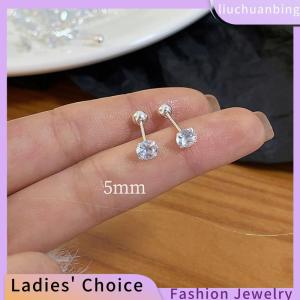 [COD] liuchuanbing Jewellery 1Pair Zircon Earrings Women Jewelry Accessories Ball Stud Earrings Tragus Cartilage Ear Jewelry