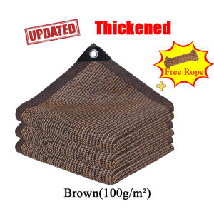 🎁Free Rope🎁New Updated Thickened Sunshade Net Outdoor Balcony Cover Gardening Sunshade Used for Farm Pet kennel Swimming Pool Car Cover 95% Anti UV Easy install 2mx3m 3mx4m Breathable Windproof