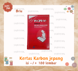 Kertas Karbon Jahit Jepang Untuk Pola Jahit/ Kertas Carbon Jepang 1 Pack Isi 100