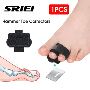 SRIEI 1PCS Toe Splints สำหรับยืดนิ้วเท้า Straightener ปรับ Toe Corrector