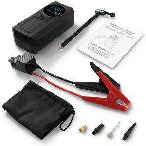 MANSOON Power Supply Darurat Mobil 3 In 1 Start Power Wireless Pengisian Udara Power Bank TPC-C 5V 2A USB 5V 1A Ukuran Kapasitas 129800MAH Set Pengisian Udara Dan Starter