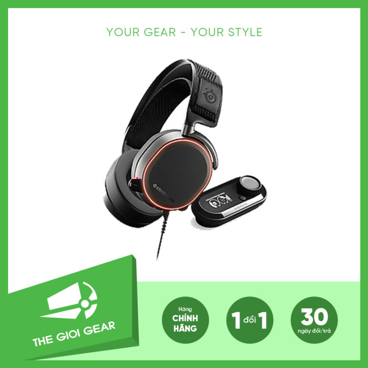 Tai Nghe Chơi Game Không Dây - Steelseries Arctis Pro Rgb Game Dac - Chính hãng bảo hành 12 tháng