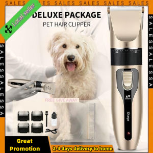 Pet Dog Cat Professional Rechargeable Shaving Beauty Tool Electric Clipper Razor Set
