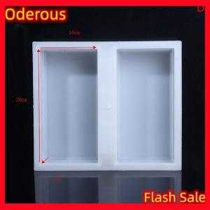 Oderous DIY Paving Brick Mould Shaped Walk Maker Reusable Concrete Path Maker Mold SteppingFor Lawn Patio Yard Garden