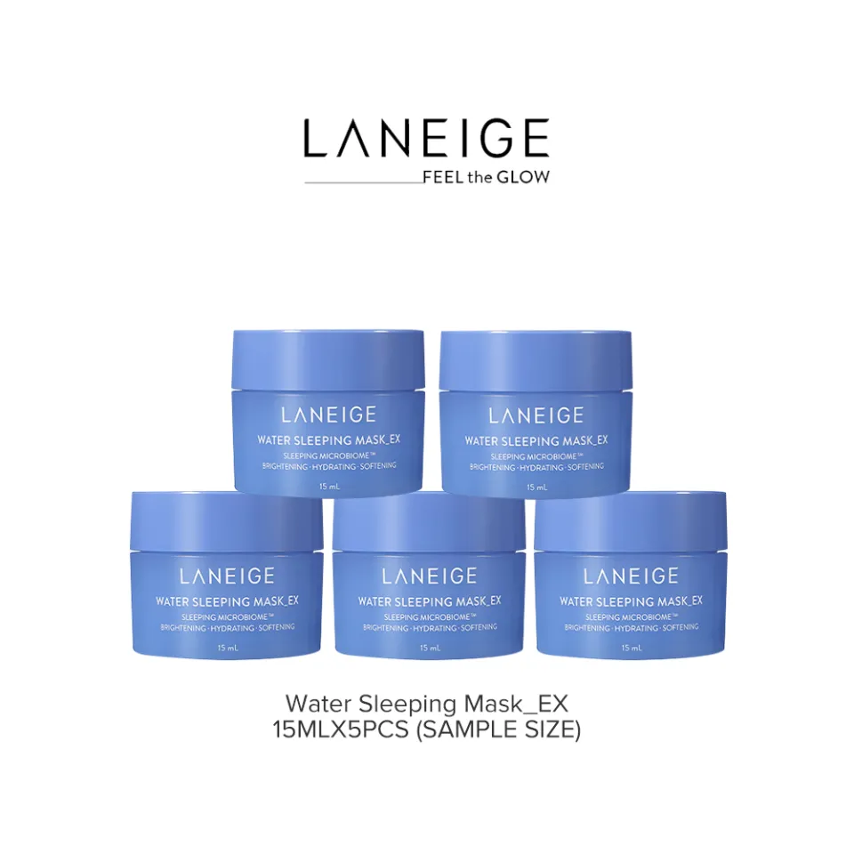LANEIGE Water Sleeping Mask EX (75ML=15MLX5PCS) 5TH, EXP2025-2026