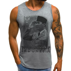 SOEKARNO GARUDA | Singlet Pria | Dewasa | Distro | Diskon | Terbaru | Murah | Produk Lokal | CIAO.ID