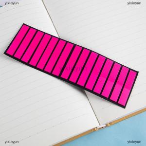[COD] yixiayun 300Pcs Extremely Fine Color Stickers Transparent Fluorescent Index Tabs Flags Sticky Note Stationery Children Gifts School Office Supplies