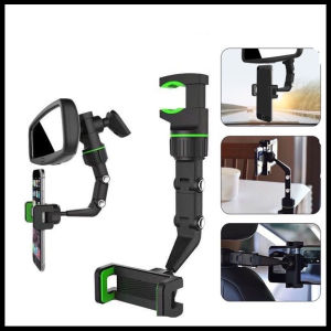 Sun Visor Car Phone Holder Multi function Pemegang Telefon 360 Degree Mount Adjustable Aksesori Kereta