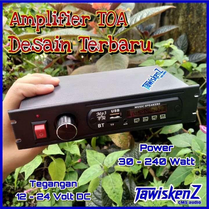 Amplifier TOA Desain Terbaru, Bisa buat Jualan, Bisa buat di Rumah, 12 ...
