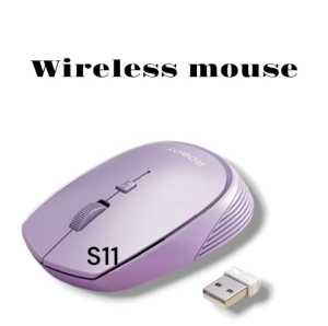 S11 ORI MOUSE ROBOT WIRELESS WIRELES OPTICAL USB RECEIVER PC LAPTOP WIRELES NIRKABEL ON OFF