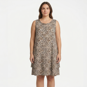 Exclusive Loose Dress (Free Size) - A-Line Dress - 100% Geniune Handmade Batik - Hand-Stamped