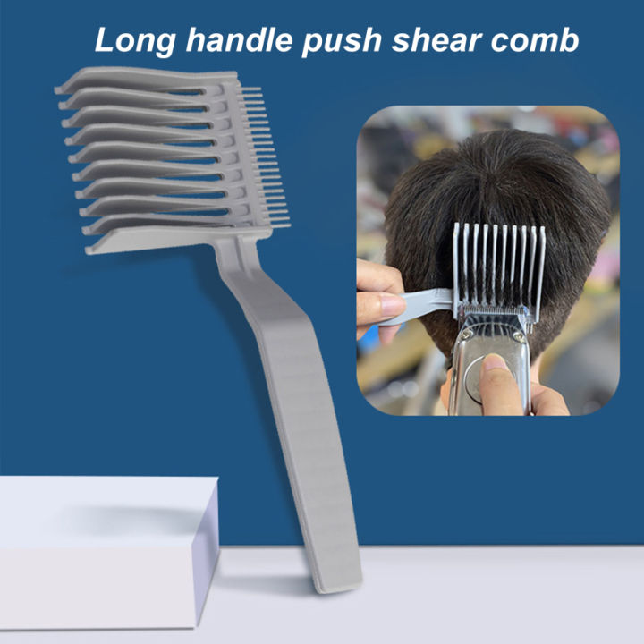 Professional Barber Hair Cutting Flat Top Positioning Comb for Salon ...