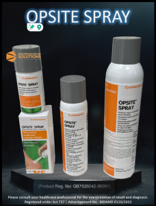 Smith & Nephew Opsite Spray 40ml 100ml 240ml Post-Op Waterproof Dressings Postop S&N 66000679 66004979 66004980 86300301