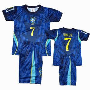 COD/ setelan baju bola brasil / baju sepakbola anak laki laki neymar jr