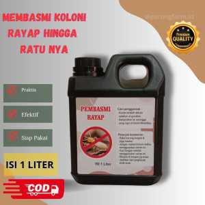 Cairan Anti Rayap | Cairan Pengusir Rayap Kayu | Obat Pembasmi Rayap Tanah Isi 1 Liter