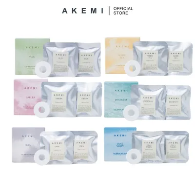 AKEMI EverSense III Car Diffuser (6g) & AKEMI EverSense III Car Diffuser Refill Pack (6g x 2)