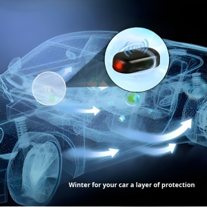 Car antifreeze meter cover for winter ice and snow protection