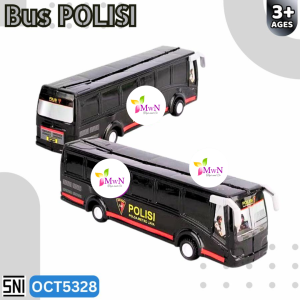 MwnToys Mainan Bus Polisi Polda Metro Jaya OCT5328